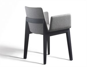 Ava 646N, Gepolsterter Stuhl mit Armlehnen, für Restaurants und Bars