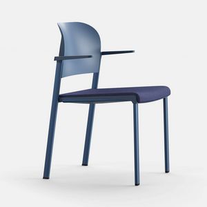 Bio PT BR, Stuhl mit Rckenlehne und Sitzflche aus recyceltem und zertifiziertem Polypropylen
