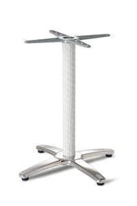 Basis für die Tabelle, in Metall, mit zwei Säulen, für Weinbar | IDFdesign