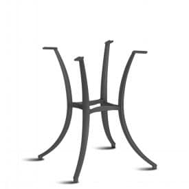 Jazz 69 Basis fr Tisch, Tischgestell, mit 4 gebogenen Beinen