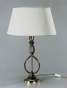 Art. 3024-01-00, Tischlampe mit ovalem Lampenschirm