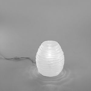 Sydney Lt607-025, Tischlampe in Bernstein oder weißem Glas