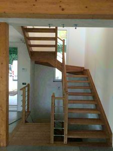 Art. G01, Offene Treppe aus Holz
