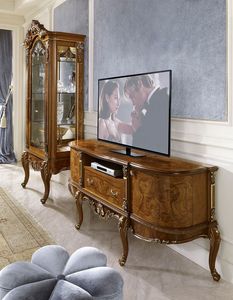 David DV57, Eleganter TV-Stnder aus Holz
