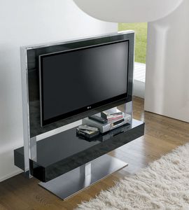 TECNO, Drehbarer TV-Stnder, ausgestattet mit Schublade