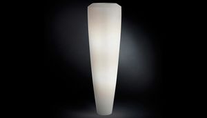 Obice, Vase aus Polyethylen für den Außenbereich