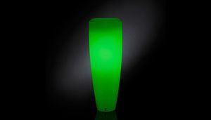 Obice Small, Leuchtende Vase mit LED-Licht