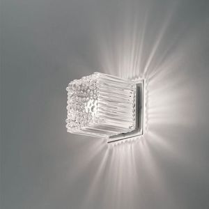 Cubetto La609-015, Würfelförmige Applikation in geblasenem Glas