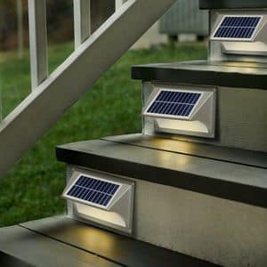 Wandlampe Solar-LED-Lampe SHARK - LA004LED, Solar-Wandleuchte, einfach zu installieren