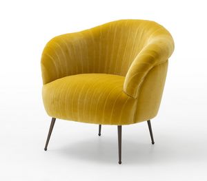 Golden, Einladender Sessel mit raffinierter �sthetik