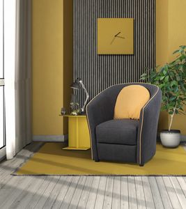 Klic, Moderner Sessel, fest oder drehbar