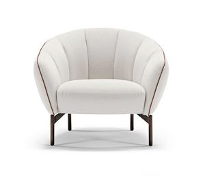 Perla, Sessel mit weichem Design