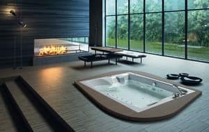 LINEA DUO, Moderne Badewanne, verschiedenen Ausfhrungen, zum Fitnessbereich