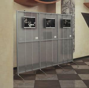 Archimede 3, Ergänzt mit Display-System, für die Büros und Ausstellungen