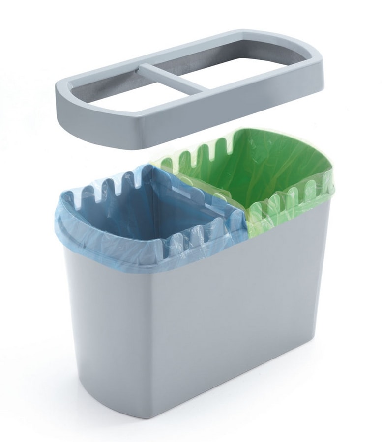 Divido, Bin in Polymer für Recycling, für Büros und Geschäfte