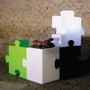 Modular Stehlampe zeitgenössisches modernes Design Slide Puzzle Corner LP PUZ051A, Modulares und multifunktionales Möbelstück