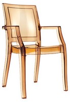 Ambra, Beständig Stuhl, aus Polycarbonat, für Eiscafes