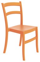 Telma, Kunststoff-Stuhl, in verschiedenen Farben, für Outdoor-Bar