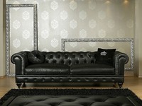 NICOLAS Sofa 8555L, Klassisches Sofa aus Polyurethan, erhltlich in verschiedenen Gren