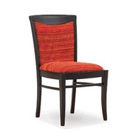 406 SLS, Gepolsterter Stuhl aus Holz fr Bar und Hotels