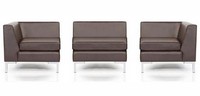 PL 998.01, Einfache modulare Sofa, Metallrahmen