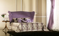 Bernini, Hand Dekorierte Bett Luxus Klassische Schlafzimmer