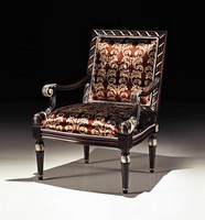 Art. 1726/A, Edel Dekorierte Sessel Luxus Speisesaal