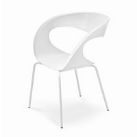 Raff S B, Moderner Stuhl mit Armlehnen fr Bro und zu Hause