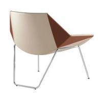 Kayak, Sessel mit Metallgestell, in verschiedenen Abmessungen