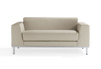 Komodo, Polster modernes Sofa, mit Stahlunterseite, zum Empfang