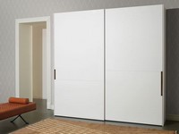 Palea, Kleiderschrank Flgeltren, matt oder poliert, fr Schlafzimmer moderne