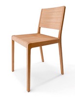 Esse R/VS, Designer Stuhl aus Massivholz, abgerundete Kanten