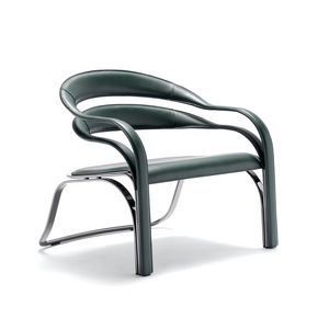 Fettuccini W, Sessel mit flexibler Doppelband-Rückenlehne