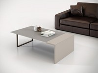 Loop In kleiner Tisch, Couchtisch, Holzplatte, ideal fr moderne