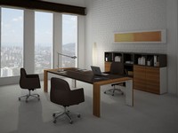 Accademia executive desk, Eleganten Schreibtisch ideal fr Tagungsraum