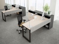 Joint task desk, Modularer Schreibtisch fr Betriebsbro