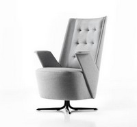 Embrace Sessel, Ergonomischer Stuhl mit Federsystem, fr zu Hause oder im Bro