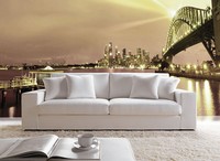 Prestige, Sofa mit einfachen Design, mit hoher R�cken, f�r zu Hause