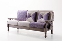 Giotto, provenzalischen Stil Sofa, rustikale Sofa, Holzsofa Tavern, Dachboden, Porch