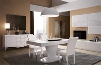 Saint Tropez - Textur & Nussbaum - rechteckiger Tisch cod. 4003
, Gemalt Holz Tisch, Holz Esstische, Luxus Esstisch Wohnzimmermbel