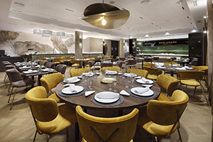 Caf� Lugano Hotel HCC ST Moritz - Barcelona, Spanien