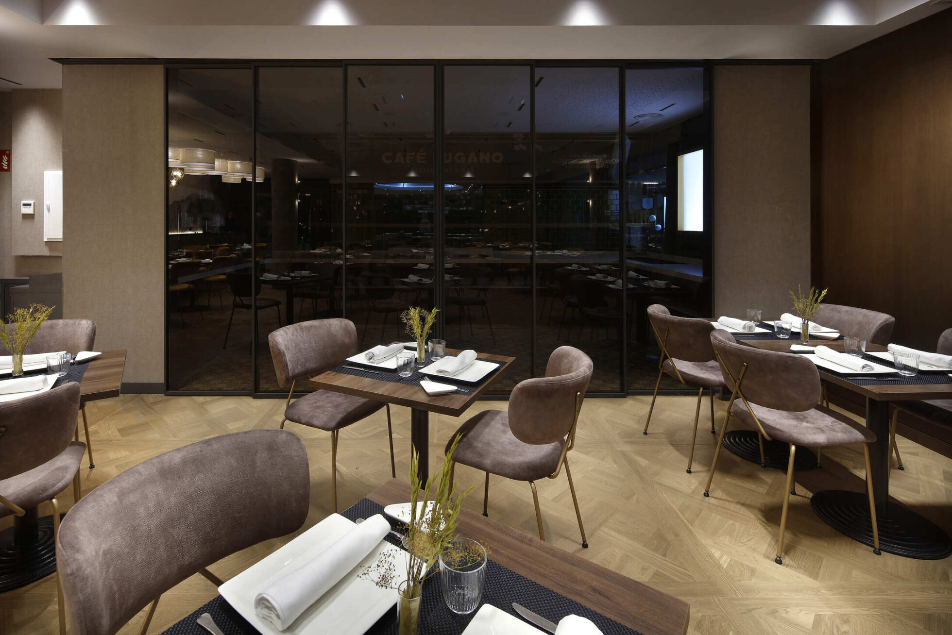 Caf� Lugano Hotel HCC ST Moritz - Barcelona, Spanien