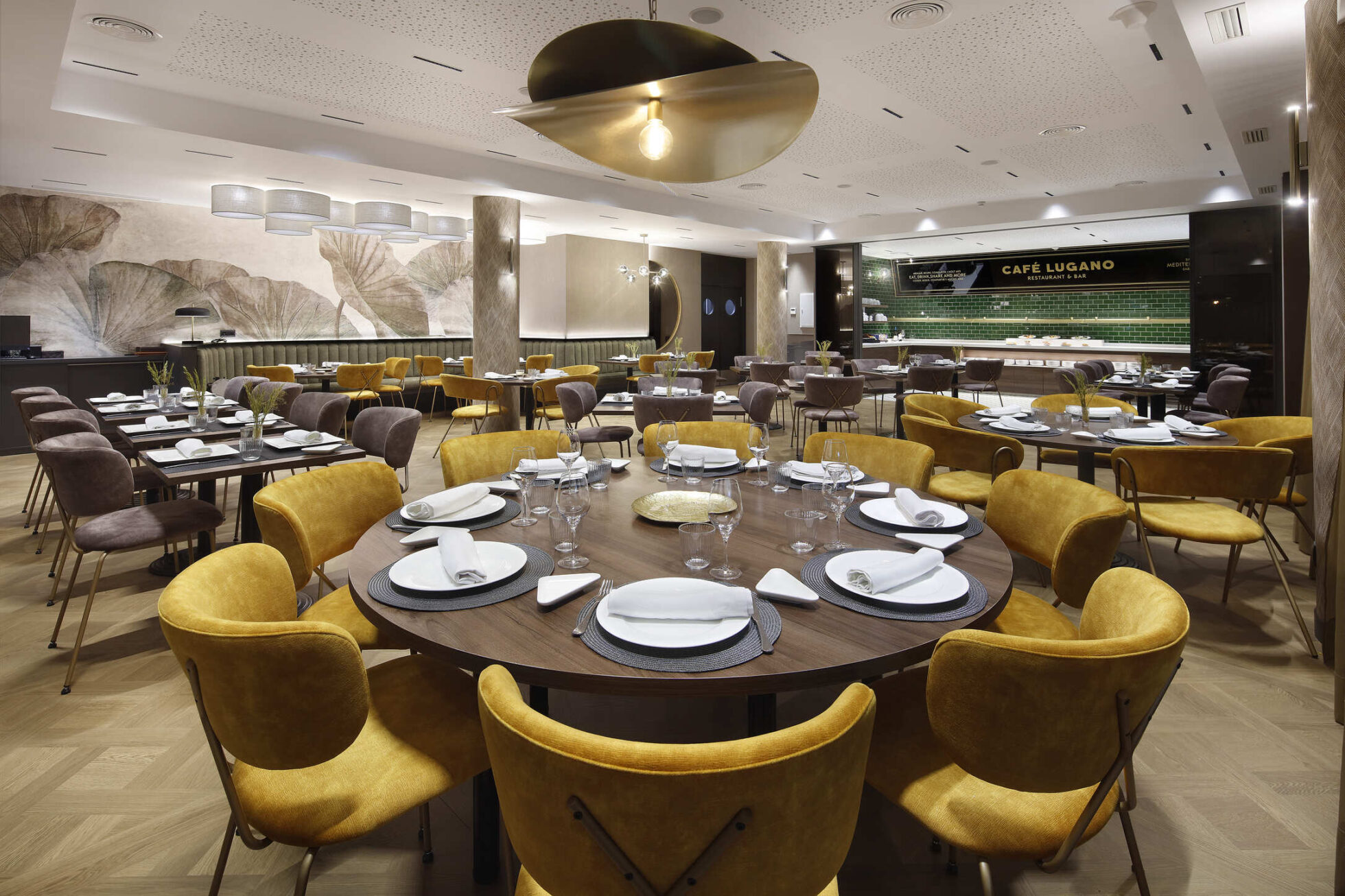 Caf� Lugano Hotel HCC ST Moritz - Barcelona, Spanien