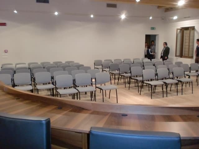 Der Konferenzraum der Gemeinde Gaiarine