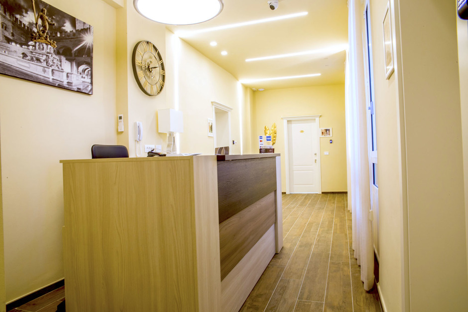 Empfang im B&B Bologna