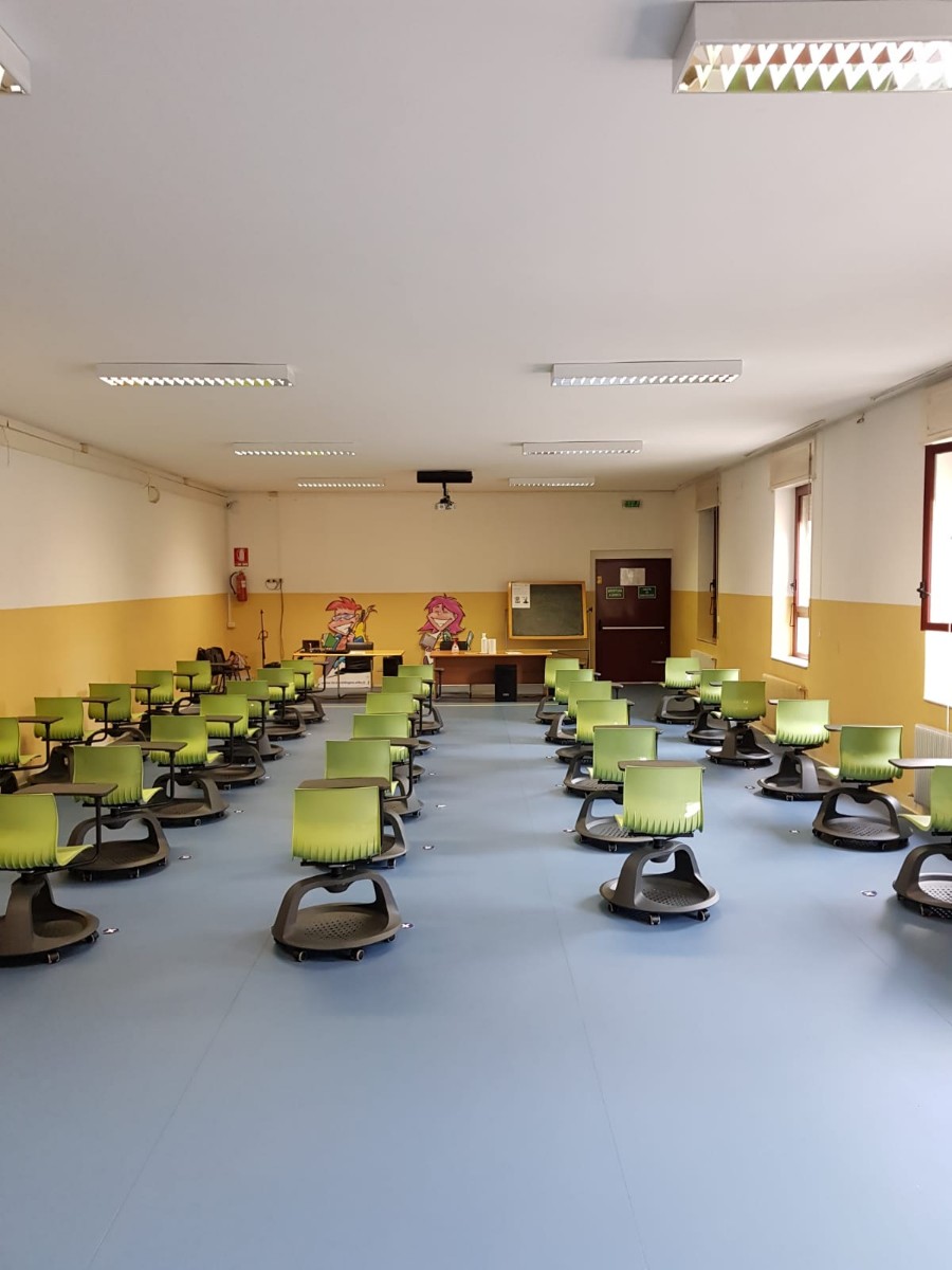 Neues Anti-Covid-Layout fr Schulen - Vicenza
